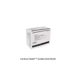 Cardinal Health™ Quilted Adult Briefs, WINGS™ Extra, Moderate Absorbency, White, Medium
