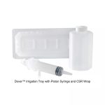 Dover™ Irrigation Tray with Piston Syringe and CSR Wrap, 60ML, 1200ML, Sterile