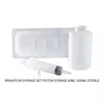 IRRIGATION SYRINGE SET PISTON SYRINGE 60ML 1200ML STERILE