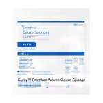 Curity™ Premium Woven Gauze Sponge, Sterile, 4 x 4IN, 12 Ply
