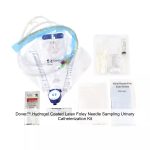 Dover™ Hydrogel Coated Latex Foley Needle Sampling Urinary Catheterization Kit, 18FR, 5ML, 2000ML