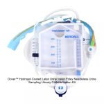 Dover™ Hydrogel Coated Latex Urine Meter Foley Needleless Urine Sampling Urinary Catheterization Kit, 18FR, 5ML, 2000ML