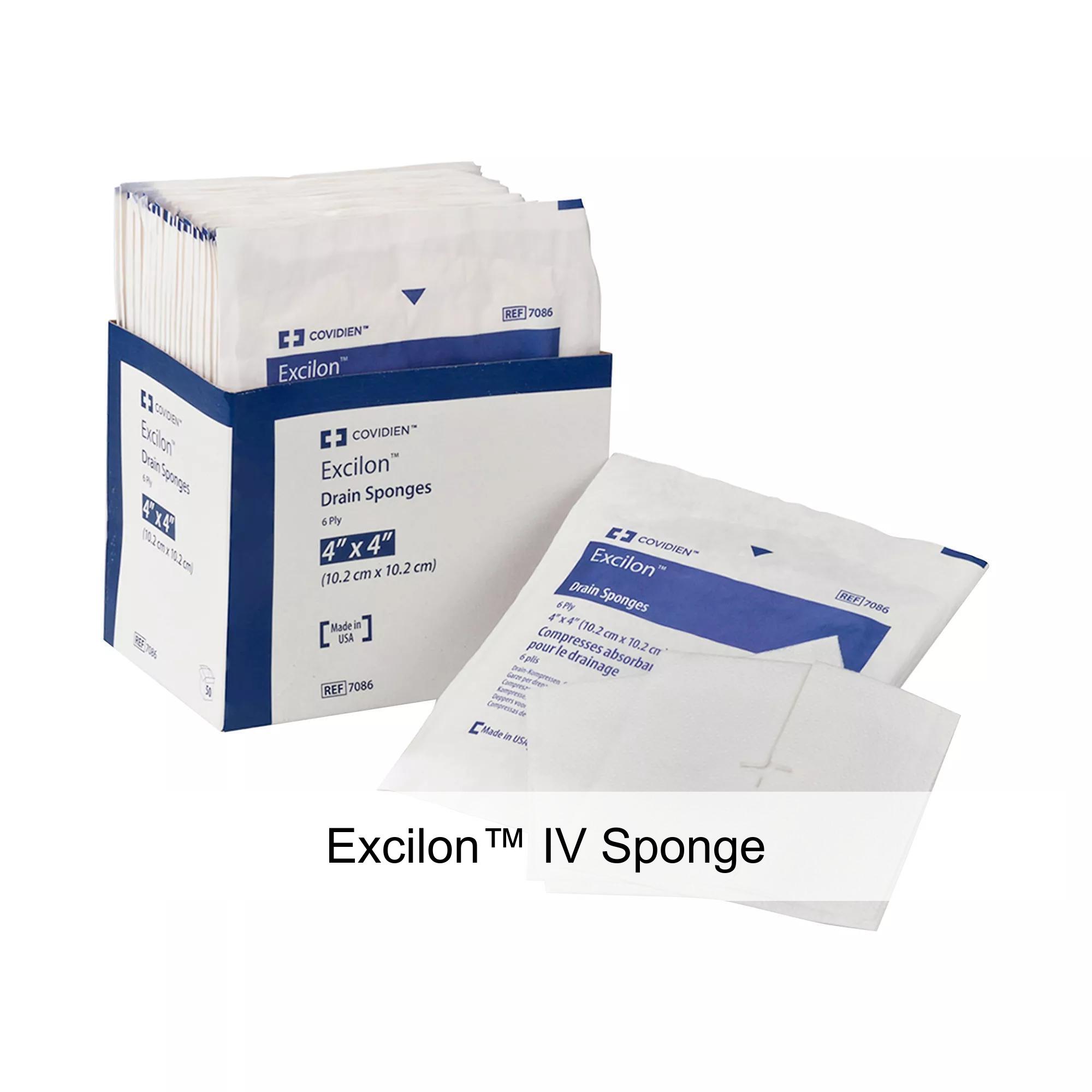 Excilon™ IV Sponge, Sterile, 2 x 2IN, 6 Ply