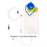 Kangaroo™ Joey Screw Spike Set, Flush Bag, 1000ML