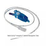 Salem Sump™ Kangaroo™ Silicone Nasogastric Tube, Radiopaque Line, Multifunctional Port, with Anti Reflux Valve, 16FR