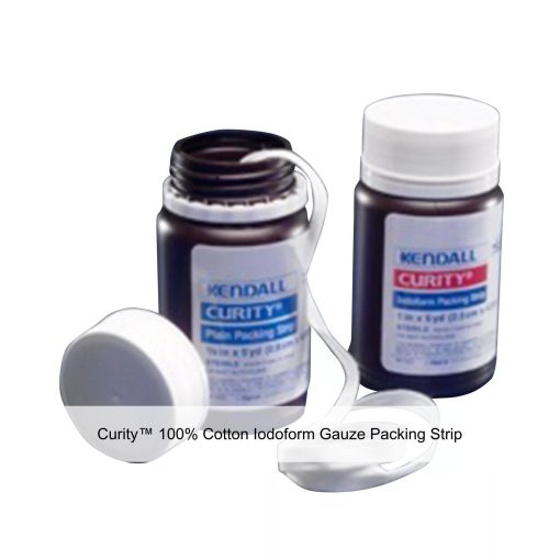 Curity™ 100% Cotton Iodoform Gauze Packing Strip, 0.25IN x 5YD