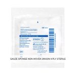 GAUZE SPONGE NON-WOVEN 2INX2IN 4-PLY STERILE