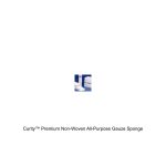 Curity™ Premium Non-Woven All-Purpose Gauze Sponge, 4 x 4IN, 4 Ply