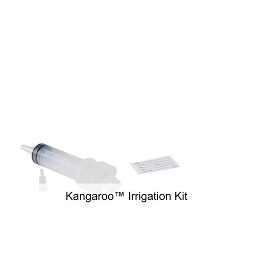 Kangaroo™ Irrigation Kit, I.V. Pole Pouch, with 60ML Piston Syringe