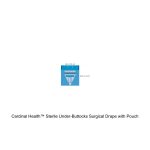 Cardinal Health™ Sterile Under-Buttocks Surgical Drape with Pouch, 40 x 45IN