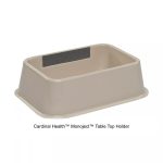 Cardinal Health™ Monoject™ Table Top Holder, Almond, 3 Gallon