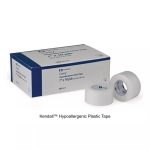 Kendall™ Hypoallergenic Plastic Tape, Clear, 2IN x 10YD