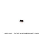 Cardinal Health™ Monoject™ RCRA Hazardous Waste Container, Counterbalance Lid, Black, 5 Quart