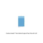 Cardinal Health™ Non-Sterile Surgical Prep Pad with Cuff, 24 x 41IN