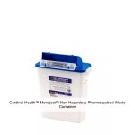Cardinal Health™ Monoject™ Non-Hazardous Pharmaceutical Waste Container, Counterbalance Lid, 3 Gallon