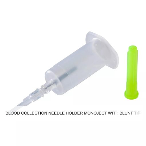 BLOOD COLLECTION NEEDLE HOLDER MONOJECT WITH BLUNT TIP