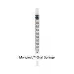 Monoject™ Oral Syringe, 1ML, 0.01ML Graduation, Clear