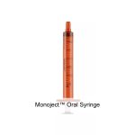 Monoject™ Oral Syringe, 3ML, 0.1ML Graduation, Amber