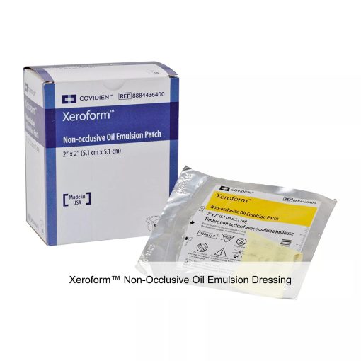 Xeroform™ Non-Occlusive Oil Emulsion Dressing, Strip Overwrap Foil Pack, 1 x 8IN