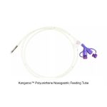 Kangaroo™ Polyurethane Nasogastric Feeding Tube, Radiopaque Line, 7G Weighted Dobbhoff™ Tip, 12FR, 43IN