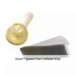 Dover™ Elastic Foam Catheter Strap, 1IN