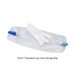 Dover™ Reusable Leg Urine Drainage Bag, 739ML, 18IN Tubing