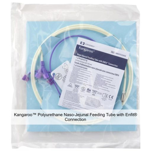 Kangaroo™ Polyurethane Naso-Jejunal Feeding Tube with Enfit® Connection, Radiopaque Line, 12FR, 60IN