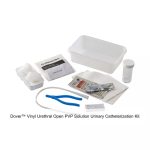 Dover™ Vinyl Urethral Open PVP Solution Urinary Catheterization Kit, 14FR