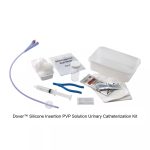 Dover™ Silicone Insertion PVP Solution Urinary Catheterization Kit, 18FR