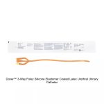 Dover™ 3-Way Foley Silicone Elastomer Coated Latex Urethral Urinary Catheter, 20FR, 30ML