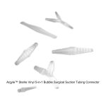 Argyle™ Sterile Vinyl 5-in-1 Bubble Surgical Suction Tubing Connector, 0.188-0.438IN