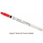 Argyle™ Sharp Tip Trocar Catheter, 8FR, 9IN