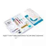 Argyle™ Turkel™ Safety Pneumothorax Tray with Safety Components, 8FR Catheter, 2.7MM, Length; 3 1/2"