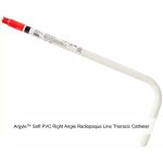 Argyle™ Soft PVC Right Angle Radiopaque Line Thoracic Catheter, 16FR, 20IN, 4 Eyelet, Rigid Escon Tube Package