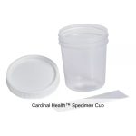 Cardinal Health™ Specimen Cup, Non-Sterile, Bulk,  Positive Seal Indicator, 4OZ