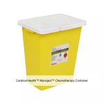 COVIDIEN/CARDINAL 8982 2 GA HINGED CHEMO - YELLOW