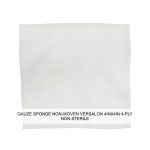 GAUZE SPONGE NON-WOVEN VERSALON 4INX4IN 4-PLY NON-STERILE