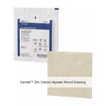 Kendall™ Zinc Calcium Alginate Wound Dressing, Sterile, 4 x 4IN
