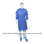 Cardinal Health™ RoyalSilk® AAMI Level 3 Sterile Non-Reinforced SMS Surgical Gown, Blue, Large
