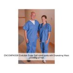 ENCOMPASS® Evolution Super Soft scrub pants with Drawstring Waist providing a fresh, clean and professional image size M