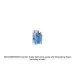 ENCOMPASS® Evolution Super Soft scrub pants with Drawstring Waist providing a fresh, clean and professional image size L