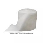 Webril™ 100% Cotton Undercast Padding, 4IN X 4YRD