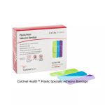 Cardinal Health™ Plastic Specialty Adhesive Bandage, Neon, 0.75 x 3IN