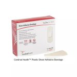 Cardinal Health™ Plastic Sheer Adhesive Bandage, 1 x 3IN