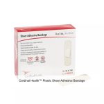 Cardinal Health™ Plastic Sheer Adhesive Bandage, 0.75 x 3IN