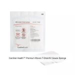 Cardinal Health™ Premium Woven T-Drain/IV Gauze Sponge, 4 x 4IN, 16 Ply