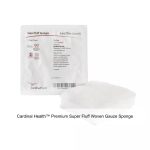 Cardinal Health™ Premium Super Fluff Woven Gauze Sponge, 6 x 6.75IN, Sterile, 5 Each
