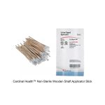 Cardinal Health™ Non-Sterile Wooden Shaft Applicator Stick, Cotton Tip, 3IN, 100EA/10PK/10BX/CS
