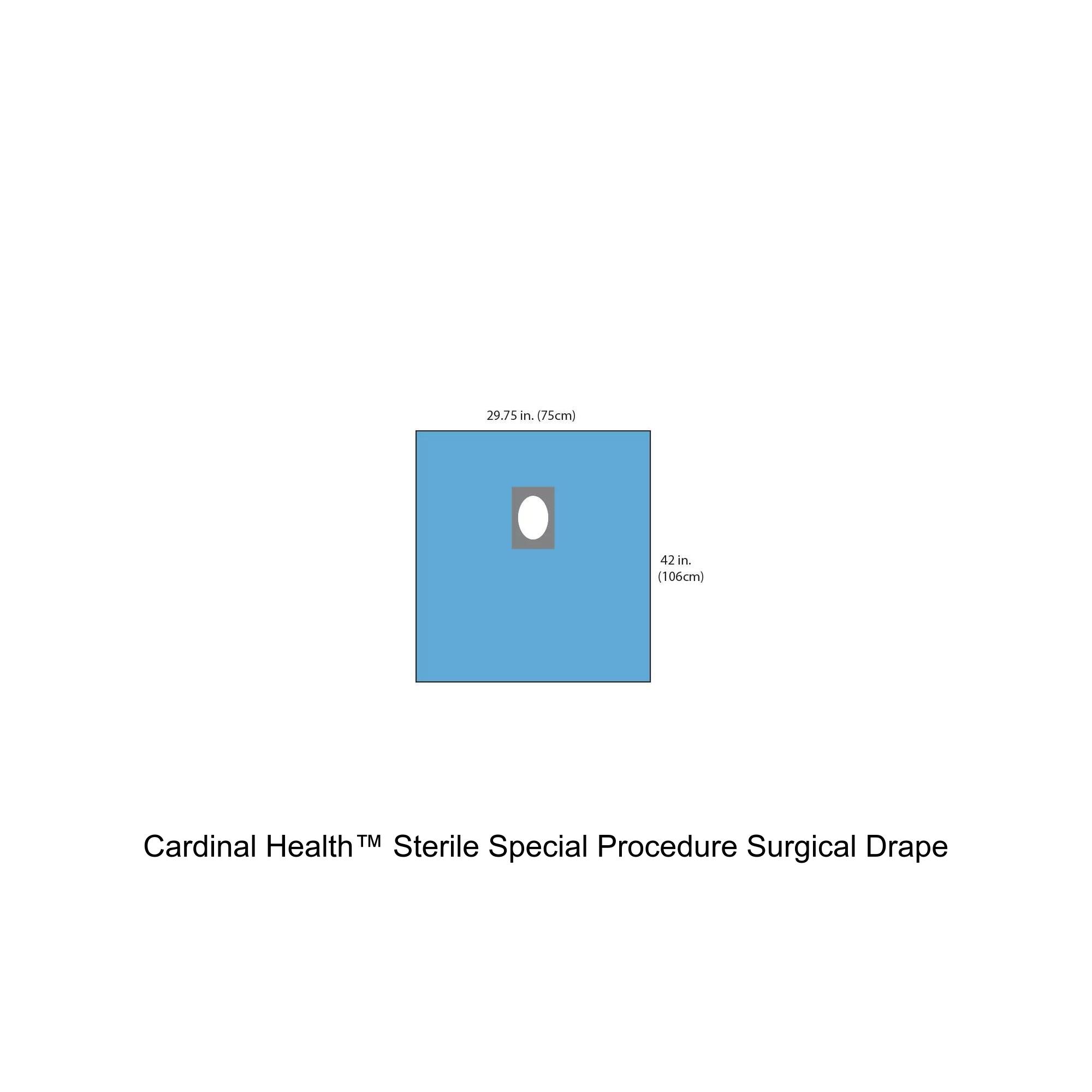 Cardinal Health™ Sterile Special Procedure Surgical Drape, 29.75 x 42IN