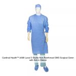 Cardinal Health™ AAMI Level 3 Sterile Non-Reinforced SMS Surgical Gown with Set-In Sleeve, Blue, Large